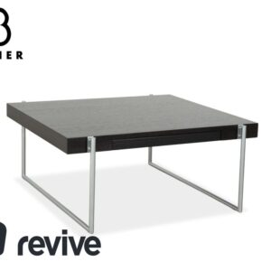 Bacher Kyoto Holz Couchtisch Schwarz Schublade