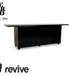 Verardo Holz Sideboard Schwarz