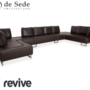 de Sede DS-165 Motion Ecksofa Braun Sofa Couch Design Hugo de