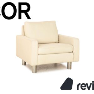 Cor Conseta Stoff Sessel Beige Creme