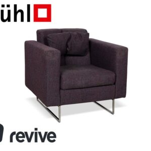 Brühl Embrace Stoff Sessel Lila Grau manuelle Funktion