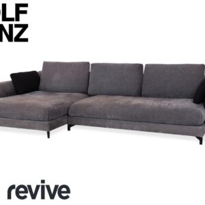 Rolf Benz Nuvola Stoff Ecksofa Grau Anthrazit Sofa Couch