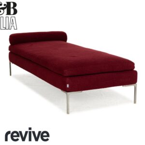 B&B Italia Charles Stoff Liege Rot