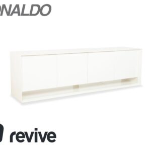 Bonaldo Sunrise Holz Sideboard Creme Weiß elektrische indirekte