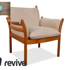 1975 CFC Silkeborg Genius Teak Holz Sessel von Illum Wikkelsø