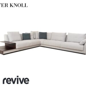 Walter Knoll Grand Suite Stoff Ecksofa Hellgrau Sofa Couch