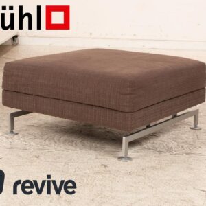 Brühl Moule Stoff Hocker Braun