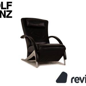 Rolf Benz 3100 Leder Sessel Schwarz ✨
