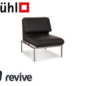 Brühl Roro Leder Sessel Grau manuelle Funktion