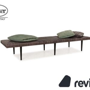 Baxter Garcon Leder Liege Braun Daybed