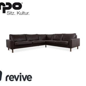 Erpo CL 500 Leder Ecksofa Braun Sofa Couch