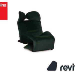 Cassina Wink Stoff (ASTERA 324) Sessel Grün Neubezug Funktion ✨