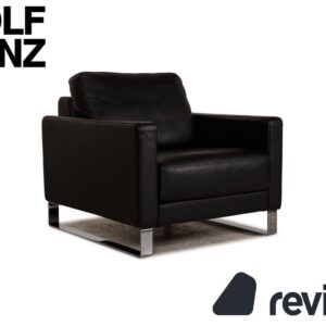 Rolf Benz Ego Leder Sessel Schwarz ✨
