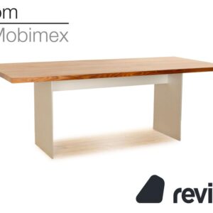 Zoom by Mobimex Trix Holz Esstisch Braun 210 x 76 x 97 cm