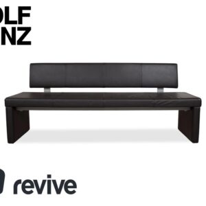 Rolf Benz 620 Sitzbank Leder Braun Viersitzer Esszimmer Sofa