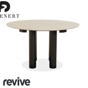 Draenert 1226 Granit Holz Esstisch Schwarz Grau Granit