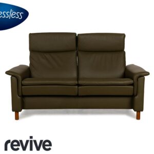 Stressless Aurora Leder Zweisitzer Dunkelgrün manuelle Funktion