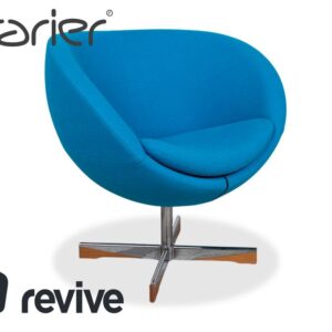 Varier Planet Stoff Sessel Blau Hellblau Türkis Drehfunktion