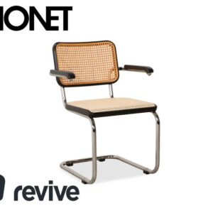 Thonet S 64 Metall Stuhl Schwarz Freischwinger