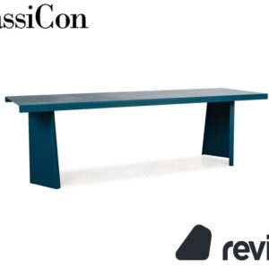 Classicon Palas Stahl Esstisch Blau 240 x 73 x 76 cm