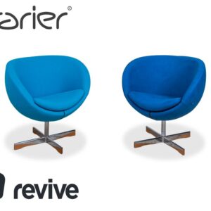 Varier Planet 2x Stoff Sessel Blau Dunkelblau Hellblau Türkis