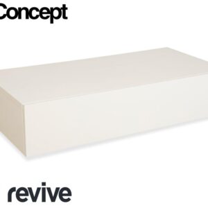 BoConcept Lugano Holz Sideboard Weiß Creme