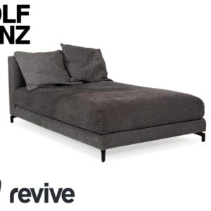 Rolf Benz Nuvola Stoff Liege Grau Schwarz Daybed