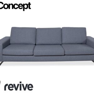BoConcept Indivi Dreisitzer Stoff Grau Sofa Couch