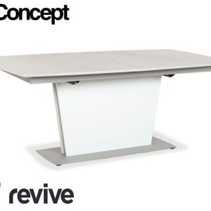 BoConcept Milano Metall Kunststoff Verbundstoff Grau Weiß