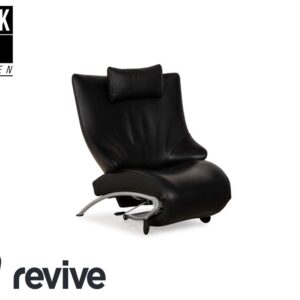 WK Wohnen Solo 699 Leder Sessel Schwarz manuelle Funktion ✨