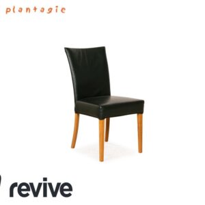 Bert Plantagie Leder Stuhl Grün Braun