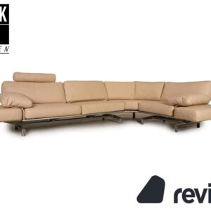 WK Wohnen Gaetano 687 veganes Leder (GAVIN von Höpke) Ecksofa