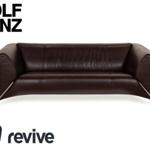 Rolf Benz 322 Leder Dreisitzer Braun Sofa Couch ✨