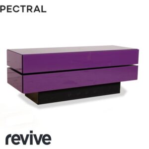 Spectral Brick BR 1502 Glas Sideboard Lila Canton HiFi Board