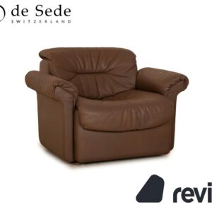 de Sede DS 14 Leder Sessel Braun Taupe