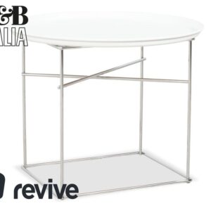 B&B Italia Fat-Fat Couchtisch Weiß Kunststoff 62 x 62 cm