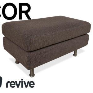 COR Conseta Stoff Hocker Grau